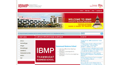Desktop Screenshot of ibmp.bus.tu.ac.th