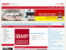 Tablet Screenshot of ibmp.bus.tu.ac.th