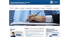 Desktop Screenshot of jba.tbs.tu.ac.th