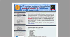 Desktop Screenshot of iceb2011.tbs.tu.ac.th