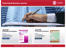Tablet Screenshot of journal.tbs.tu.ac.th